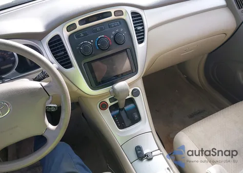 2005 Toyota Highlander V6 z USA, uszkodzony, nr VIN JTEEP21A450075372